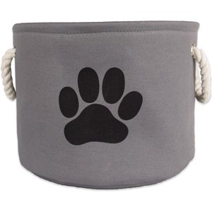 Bone Dry Paw Print Dog & Cat Collapsible Storage Bin