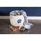 Show in main carousel: Bone Dry Paw Print Dog & Cat Collapsible Storage Bin, Off White, Small slide 2 of 4