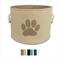 Show in main carousel: Bone Dry Paw Print Dog & Cat Collapsible Storage Bin, Taupe, Small slide 1 of 4