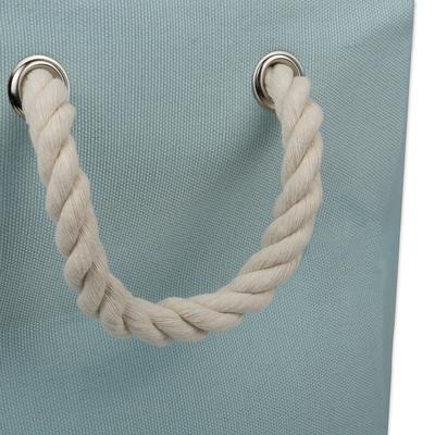 Show full view: Bone Dry Paw Print Rectangle Dog Storage Bin, Aqua, Small slide 4 of 6