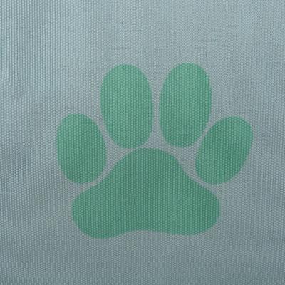 Show full view: Bone Dry Paw Print Rectangle Dog Storage Bin, Aqua, Small slide 5 of 6