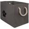 Show in main carousel: Bone Dry Paw Print Rectangle Dog Storage Bin, Grey, Small slide 1 of 6