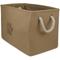 Show in main carousel: Bone Dry Paw Print Rectangle Dog Storage Bin, Taupe, Medium slide 1 of 6