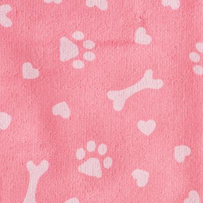 Show full view: Bone Dry Printed Hearts Microfiber Dog Bath Towel, Pink slide 4 of 6