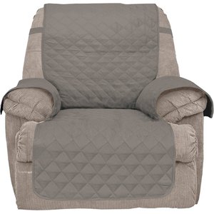 Bone Dry Reversible Recliner Cover, Grey