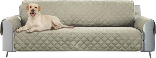 Show full view: Bone Dry Reversible Sofa Cover, Beige slide 5 of 8