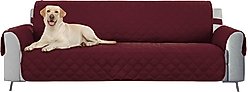 Bone Dry Reversible Sofa Cover, Cranberry