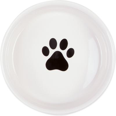 Show full view: Bone Dry Show Set Dog Bowl, Black & White, Medium slide 4 of 9
