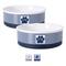 Show in main carousel: Bone Dry Striped Non-Skid Ceramic Dog & Cat Bowl Set, 0.75-cup, 2 count, Nautical Blue slide 1 of 8
