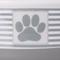 Show in main carousel: Bone Dry Striped Non-Skid Ceramic Dog & Cat Bowl Set, 1.5-cup, 2 count, Grey slide 4 of 9