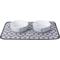 Show in main carousel: Bone Dry Striped Non-Skid Ceramic Dog & Cat Bowl Set, 1.5-cup, 2 count, Grey slide 7 of 9