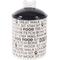 Show in main carousel: Bone Dry Text Print Ceramic Dog Treat Canister slide 1 of 7