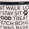 Show in main carousel: Bone Dry Text Print Ceramic Dog Treat Canister slide 5 of 7