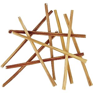 Bones & Chews 12" Thin Bully Sticks Dog Treat, 10 count