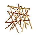 Bones & Chews 12" Thin Bully Sticks Dog Treat, 35 count