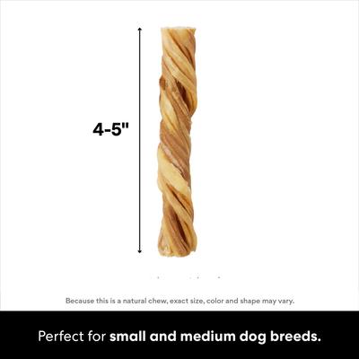 Show full view: Bones & Chews 4-5" Beef Tripe Twist Dog Treats, 1 count slide 3 of 9