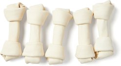 Bones & Chews 6-7” Rawhide Bone Dog Treats, 5 count