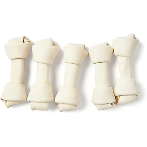 Bones & Chews 6-7” Rawhide Bone Dog Treats, 5 count