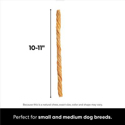 Show full view: Bones & Chews 9-10” Beef Tripe Twist Dog Treats, 1 count slide 3 of 8