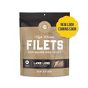 Bones & Chews All-Natural Lamb Lung Filets Dehydrated Dog Treats, 12-oz bag (New Look Coming Soon), 12-oz bag