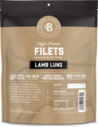 Bones & Chews All-Natural Lamb Lung Filets Dehydrated Dog Treats, 12-oz bag slide 2 of 7