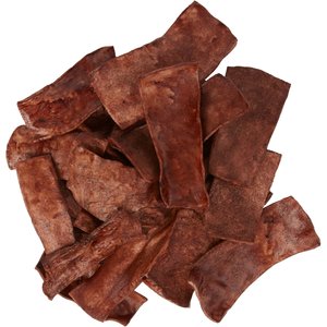 Bones & Chews Beef Basted Rawhide Chips Dog Treats, 16-oz bag