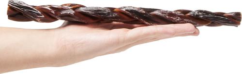 Show full view: Bones & Chews Braided Beef Gullet Dog Treat, 11"-12", 3 count slide 4 of 9