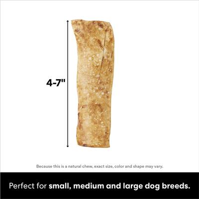 Show full view: Bones & Chews Bully Strips Peanut Butter Flavor Beef Dog Treats, 9-oz bag slide 3 of 9