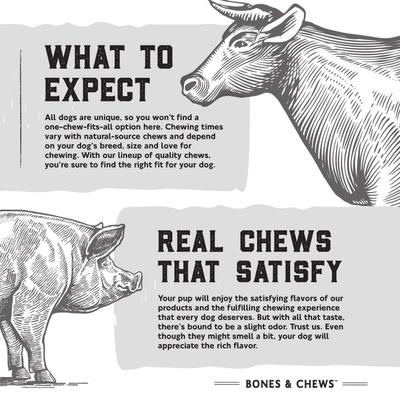 Show full view: Bones & Chews Bully Strips Peanut Butter Flavor Beef Dog Treats, 9-oz bag slide 8 of 9