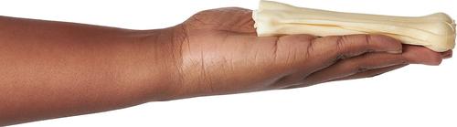 Show full view: Bones & Chews Compressed Rawhide Bone Dog Treats, 6", 6 count slide 3 of 6