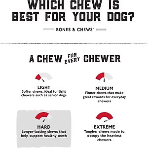 Bones & Chews Himalayan Yak Cheese Jumbo Dog Treats, 1 count