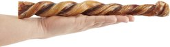 Bones & Chews Made in USA 12" Twisted Bully Stick Dog Treat, 3 count slide 2 of 6