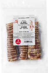 Bones & Chews Made in USA 6" Beef Trachea Dog Treats, 3 count