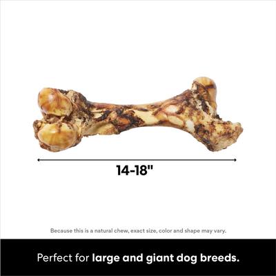 Show full view: Bones & Chews Made in USA Beef Femur Dog Treat, 1 count slide 3 of 10