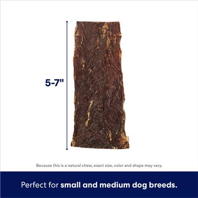 Show full view: Bones & Chews Made in USA Beef Gullet Dog Treats, 2 count slide 3 of 8