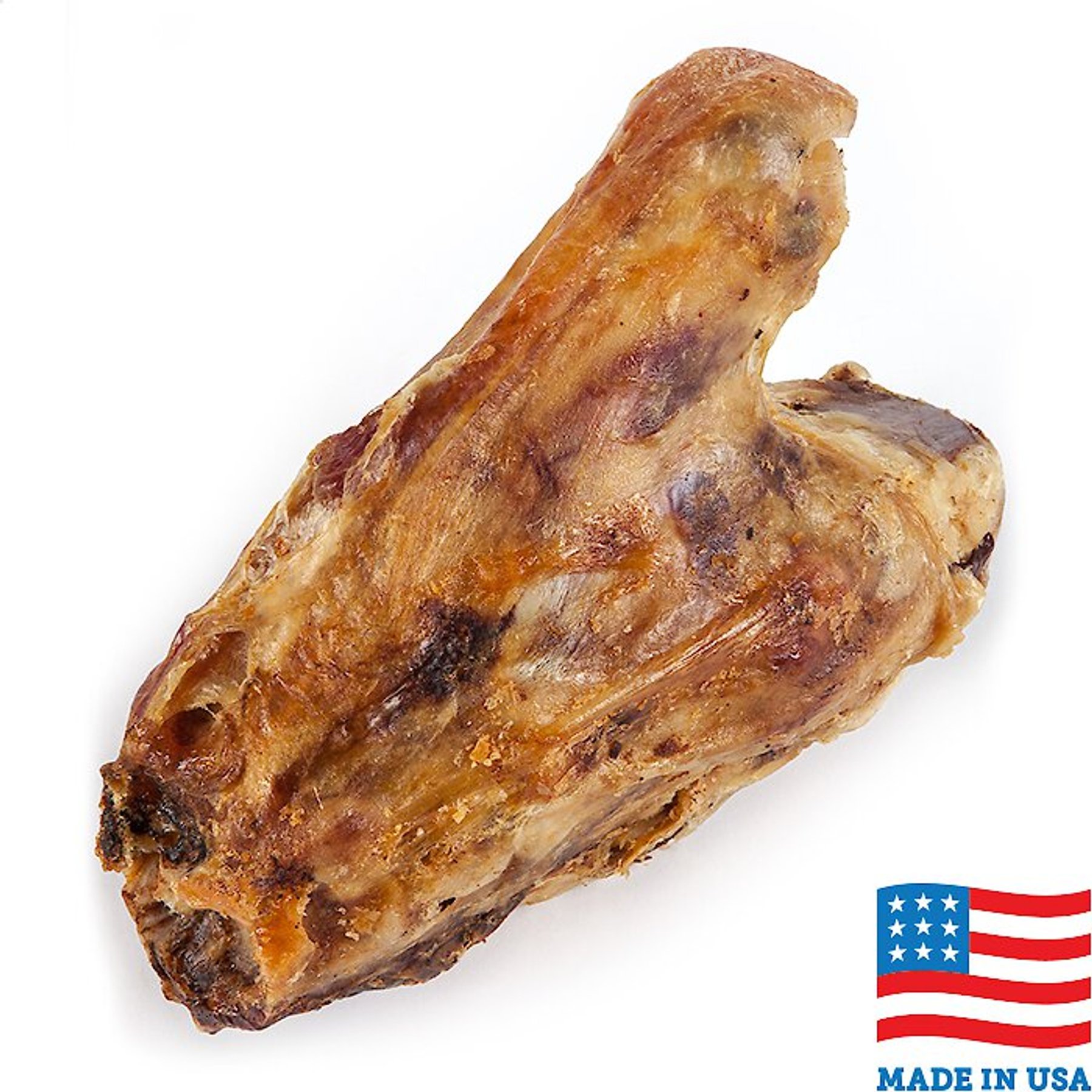 Bones & Chews Made in USA Beef Hock Bone Dog Treat, 2 count bundle
