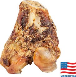 Bones & Chews Made in USA Beef Knuckle Bone Dog Treat, 3 count