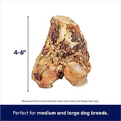 Bones & Chews Made in USA Beef Knuckle Bone Dog Treat, 3 count slide 2 of 6