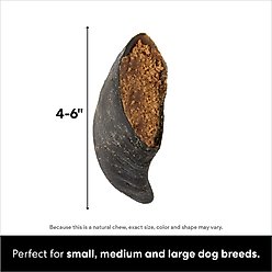 Bones & Chews Made in USA Cheese & Bacon Flavored Filled Beef Hooves Dog Treats, 5 count slide 2 of 6