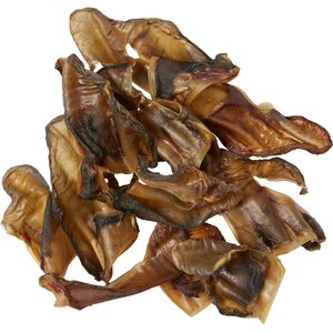 Bones & Chews Made in USA Cow Ears Dog Treats, 10 count