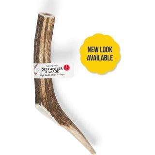 Bones & Chews Made in USA Deer Antler Dog Chew (NEW LOOK AVAILABLE), X-Large: 9.5 - 10.5-in slide 1 of 8