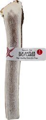 Bones & Chews Made in USA Elk Antler Split Dog Chew, Large: 8.0 - 9.5-in
