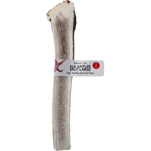 Bones & Chews Made in USA Elk Antler Split Dog Chew, Large: 8.0 - 9.5-in