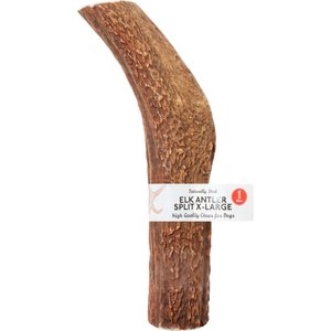 Bones & Chews Made in USA Elk Antler Split Dog Chew, X-Large: 9.5 - 10.5 in