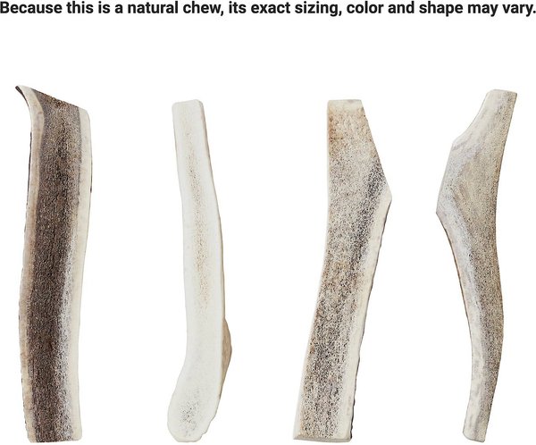 Bones & Chews Made in USA Bully Wrapped Elk Antler Split