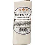 Bones & Chews Made in USA Peanut Butter Flavored Filled Bone Dog Treats, 1 count