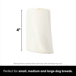 Bones & Chews Made in USA Peanut Butter Flavored Filled Bone Dog Treats, 1 count slide 2 of 5