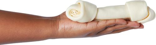 Show full view: Bones & Chews Made in USA Rawhide Bone Dog Treat, 8", 1 count slide 3 of 5