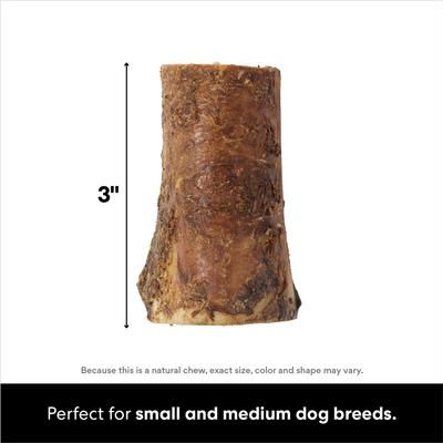 Show full view: Bones & Chews Made in USA Roasted Marrow Bone 3" Dog Treat, 1 count slide 3 of 10