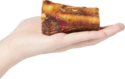 Show full view: Bones & Chews Made in USA Roasted Marrow Bone 3" Dog Treat, 1 count slide 4 of 10